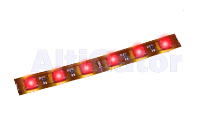 LED stripe RED Hi-Power (flexible, water resistant)