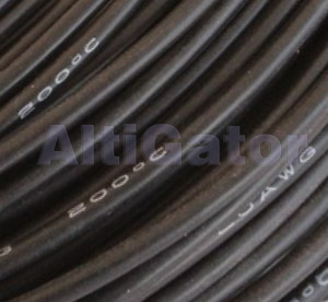 Silicone cable - 8AWG / 8.3mm2 Black