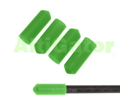 Landing skid caps (⌀ 7mm) - green