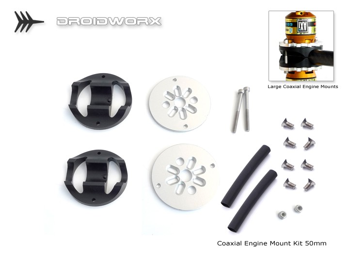 Coaxial engine mount kit 50 mm