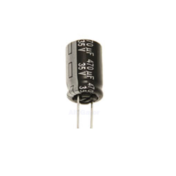 Electrolytic capacitor 470µF/35V - Elko
