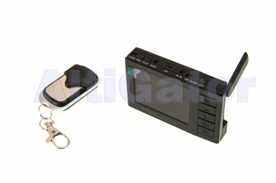 Mini video recorder with 2.4'' monitor and 5.8GHz receiver