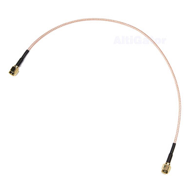 Extension cable SMA male to SMA male - 30 cm