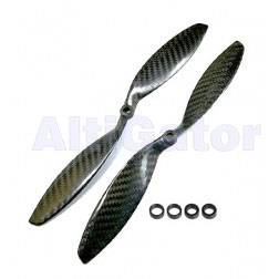 CarbonBlack propellers 10x4.5''