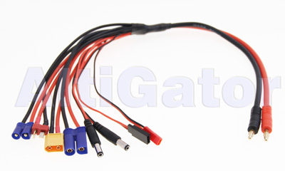 Câble de charge à connecteurs multiples