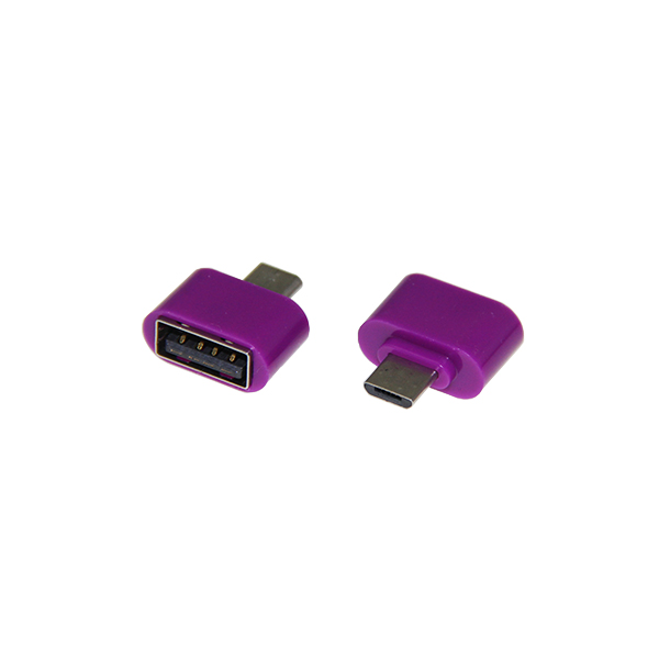 Male micro-USB to USB female adapter
